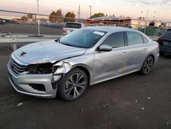 Salvage cars for sale at Denver, CO auction: 2021 Volkswagen Passat SE