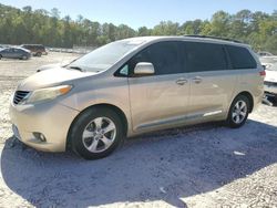 Salvage cars for sale at Ellenwood, GA auction: 2012 Toyota Sienna LE