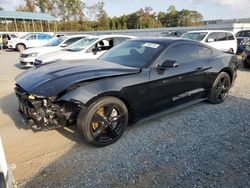 Salvage cars for sale from Copart China Grove, NC: 2021 Ford Mustang GT