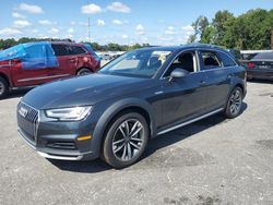 Audi salvage cars for sale: 2017 Audi A4 Allroad Premium Plus