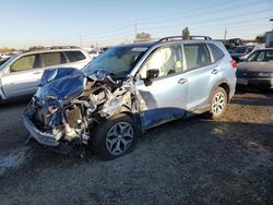 Salvage cars for sale at Eugene, OR auction: 2022 Subaru Forester Premium