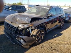 Salvage cars for sale at Elgin, IL auction: 2024 Hyundai Tucson Limited