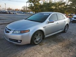 Salvage cars for sale at Lexington, KY auction: 2007 Acura TL