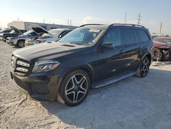 Salvage cars for sale at Haslet, TX auction: 2017 Mercedes-Benz GLS 550 4matic