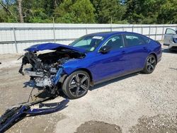 Salvage cars for sale at Greenwell Springs, LA auction: 2024 Honda Accord Hybrid Sport