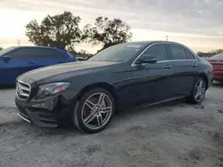 Salvage cars for sale at Riverview, FL auction: 2019 Mercedes-Benz E 300 4matic