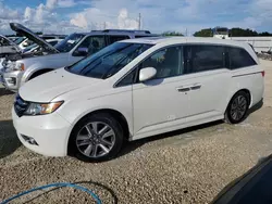 Honda salvage cars for sale: 2017 Honda Odyssey Touring