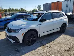 Volkswagen Vehiculos salvage en venta: 2022 Volkswagen Tiguan SE R-LINE Black