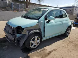 Salvage cars for sale at Albuquerque, NM auction: 2016 Fiat 500 POP