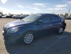 Nissan Sentra Vehiculos salvage en venta: 2016 Nissan Sentra S