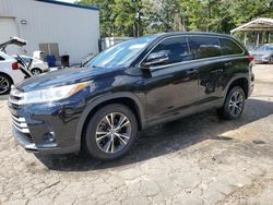 Salvage cars for sale at Austell, GA auction: 2019 Toyota Highlander LE