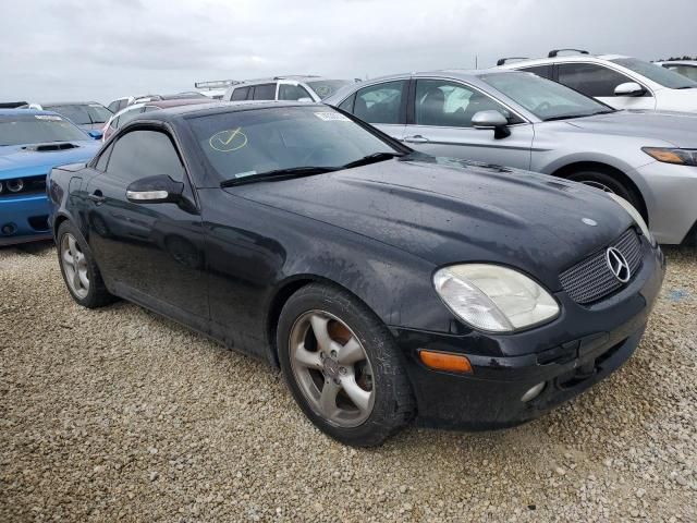 2001 Mercedes-Benz SLK 320