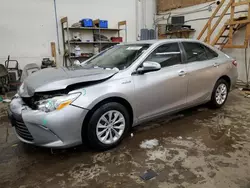 Salvage cars for sale at Ham Lake, MN auction: 2017 Toyota Camry Hybrid