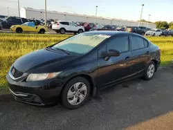 Honda salvage cars for sale: 2015 Honda Civic LX