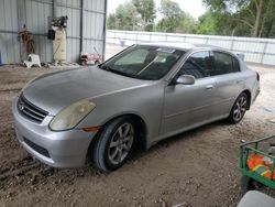 Infiniti salvage cars for sale: 2005 Infiniti G35