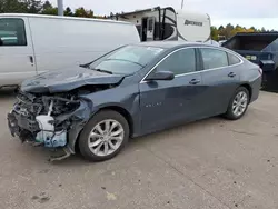 Salvage cars for sale at Eldridge, IA auction: 2020 Chevrolet Malibu LT