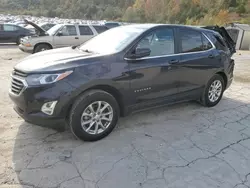 Chevrolet salvage cars for sale: 2021 Chevrolet Equinox LT