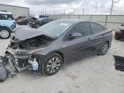 Toyota Prius salvage cars for sale: 2021 Toyota Prius Prime LE