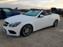 Salvage cars for sale at Arcadia, FL auction: 2017 Mercedes-Benz E 400