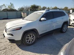 Salvage cars for sale at Kansas City, KS auction: 2015 Jeep Cherokee Latitude