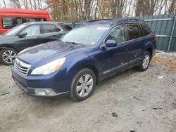 Salvage cars for sale at Candia, NH auction: 2010 Subaru Outback 2.5I Premium