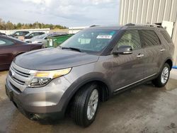 Salvage cars for sale at Franklin, WI auction: 2013 Ford Explorer XLT