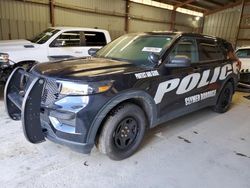 Flood-damaged cars for sale at auction: 2022 Ford Explorer Police Interceptor