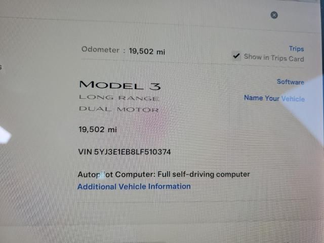 2020 Tesla Model 3