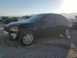 Honda salvage cars for sale: 2005 Honda Civic LX