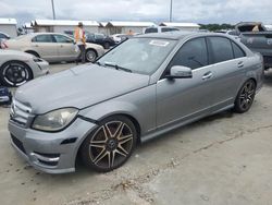 Salvage cars for sale at Riverview, FL auction: 2013 Mercedes-Benz C 250