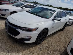 Chevrolet salvage cars for sale: 2020 Chevrolet Malibu LT