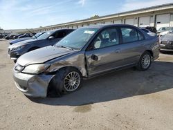 Salvage cars for sale from Copart Louisville, KY: 2005 Honda Civic EX