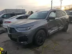 Acura Vehiculos salvage en venta: 2025 Acura MDX A-SPEC Advance