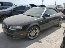 Flood-damaged cars for sale at auction: 2009 Audi A4 2.0T Cabriolet