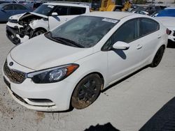 Salvage cars for sale at Spartanburg, SC auction: 2016 KIA Forte LX