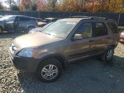 Salvage cars for sale at Waldorf, MD auction: 2004 Honda CR-V EX