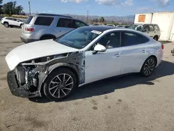 Salvage cars for sale at Van Nuys, CA auction: 2020 Hyundai Sonata Limited