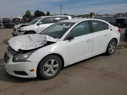 Chevrolet Cruze lt salvage cars for sale: 2014 Chevrolet Cruze LT