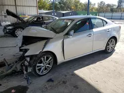 Salvage cars for sale at Cartersville, GA auction: 2007 Lexus IS 250