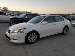 Salvage cars for sale at auction: 2015 Honda Accord EX