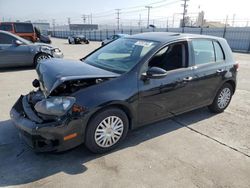 Salvage cars for sale at Sun Valley, CA auction: 2010 Volkswagen Golf