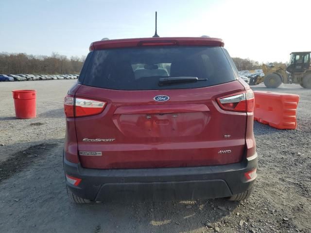 2022 Ford Ecosport SE