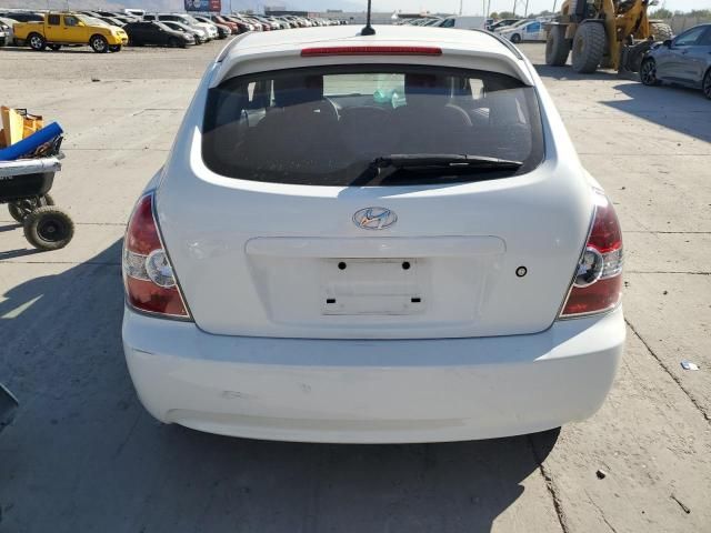 2010 Hyundai Accent Blue