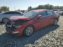 Chevrolet salvage cars for sale: 2020 Chevrolet Malibu LT