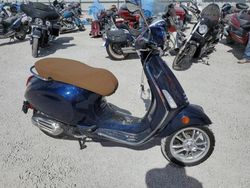 Salvage motorcycles for sale at Arcadia, FL auction: 2022 Vespa PRIMAVERA/SPRINT 50