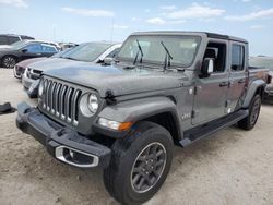 Flood-damaged cars for sale at auction: 2022 Jeep Gladiator Overland