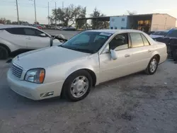 Carros salvage para piezas a la venta en subasta: 2002 Cadillac Deville