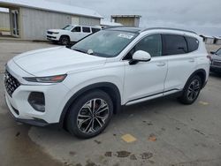 Salvage cars for sale at Riverview, FL auction: 2019 Hyundai Santa FE Limited