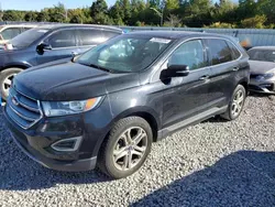 Salvage cars for sale at Memphis, TN auction: 2015 Ford Edge Titanium