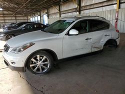 Salvage cars for sale at Phoenix, AZ auction: 2012 Infiniti EX35 Base